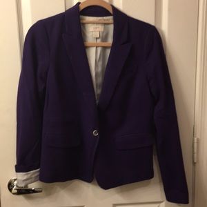 purple jacket